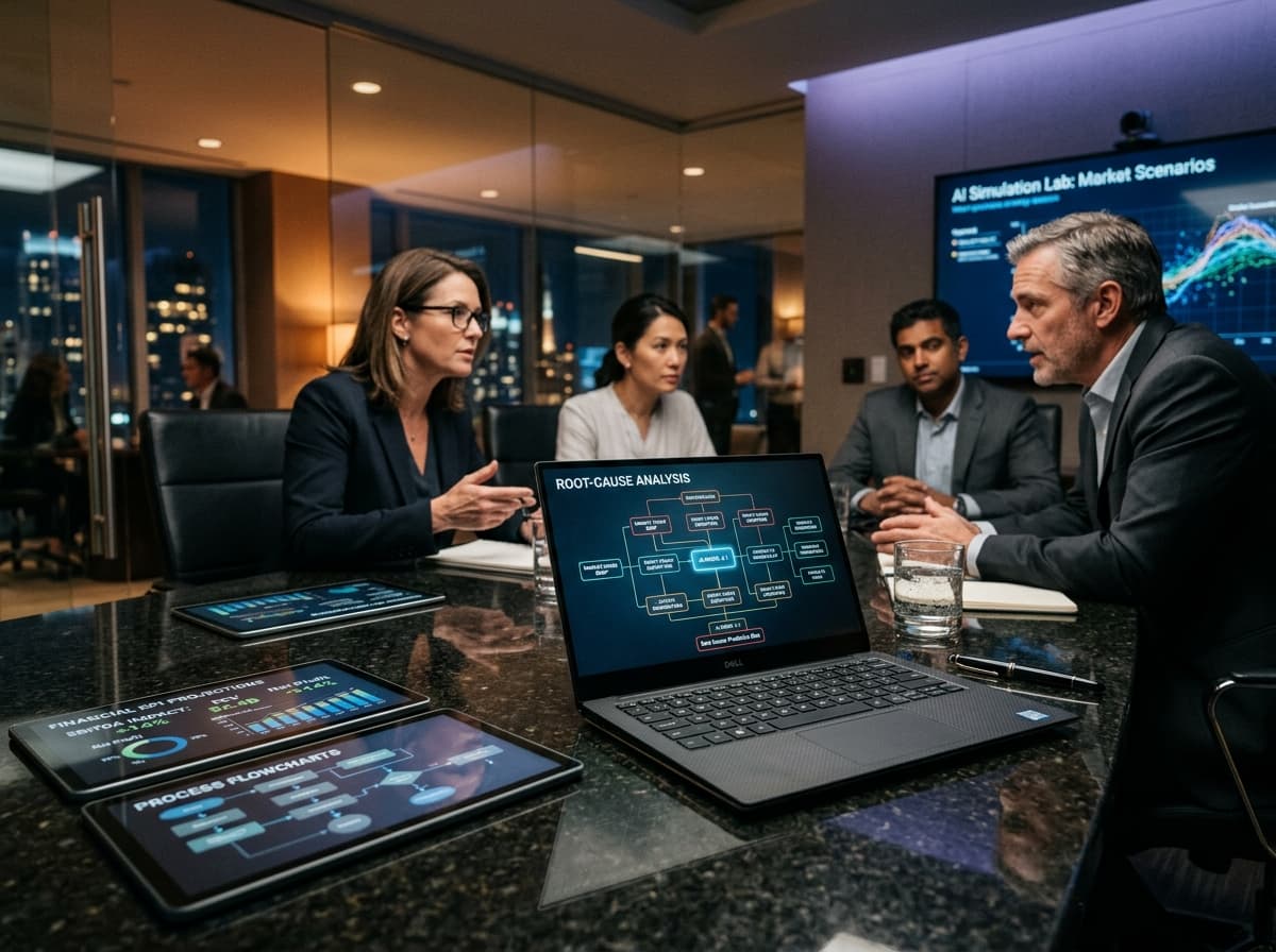Professional Simulation Lab — enterprise scenario analysis